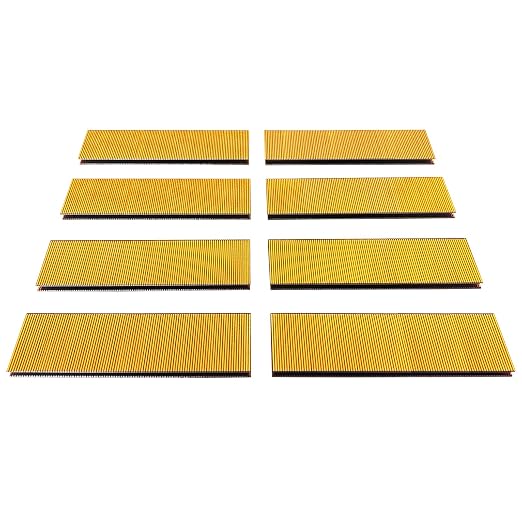 18 Gauge 1/4" Narrow Crown Staples 1-1/2" Leg Galvanized 2000 Pack by SimCos