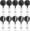 25 Pack Badge Reels Retractable by Maileto