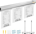 17 Inch Aluminum Ticket Holder Rail by Unknown