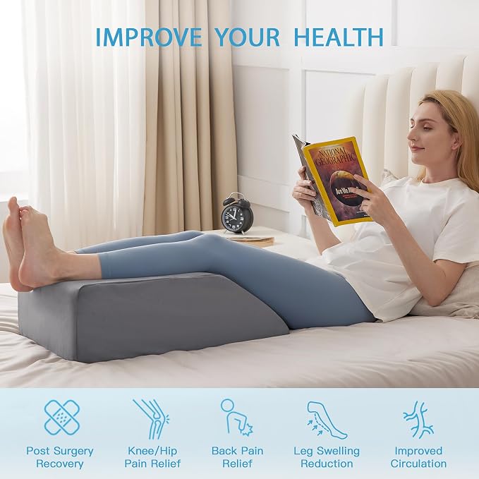 MEGCXIT Leg Pillow Elevation Blood Circulation, Leg Wedge - Image 5