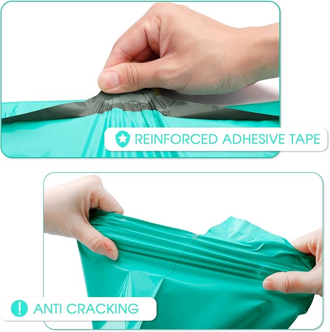 Metronic Poly Mailers 12x15.5" 500 Pack Shipping Bags, Strong Adhesive Mailing - Image 3