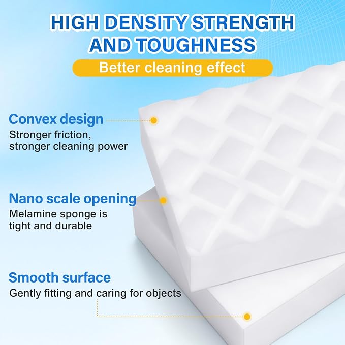 Magic Sponges Cleaning Eraser, Cleaning Supplies - Image 3