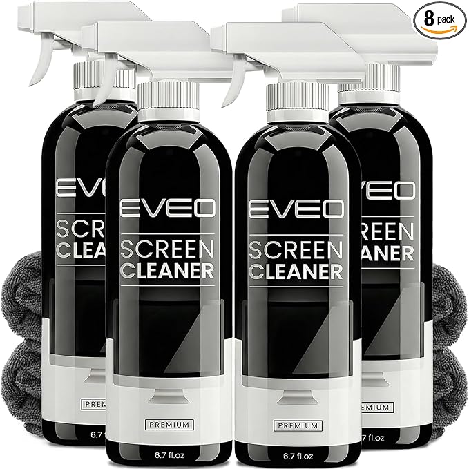 EVEO® Screen Cleaner Spray Kit TV Screen Cleaner by EVEO