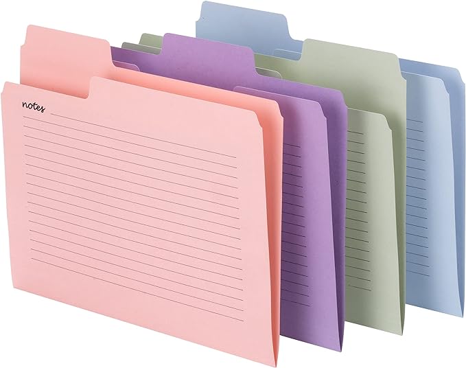 Smead SuperTab Oversized Tab File Folders, 1/3-Cut Oversized Tabs, Letter Size by SMEAD