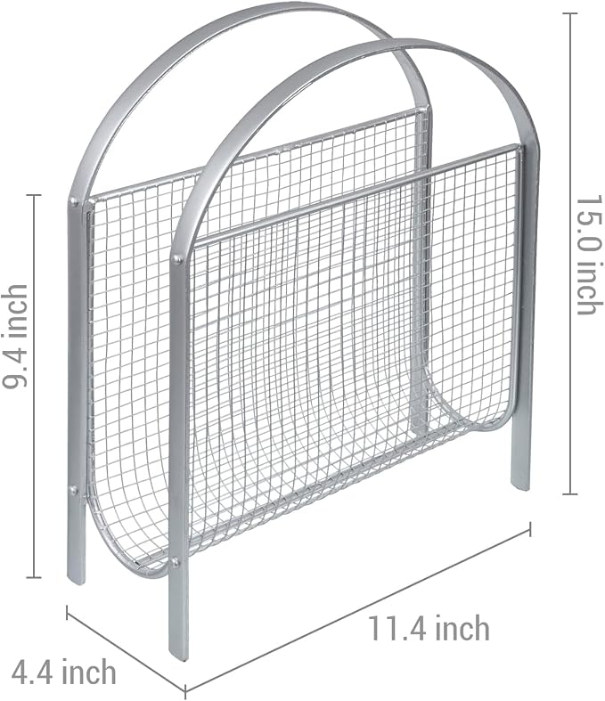 MyGift Magazine Rack, Floor Freestanding Magazine Holder - Image 5