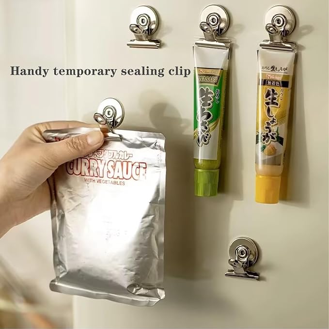 Strong Magnetic Clips, 20 Pack, 1-1/4 Inch, 31 mm, Heavy Duty Refrigerator - Image 2