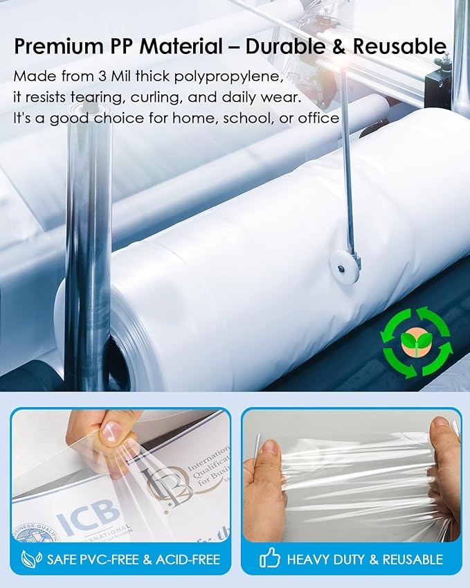 KTRIO Sheet Protectors 5.5 x 8.5 - Image 3