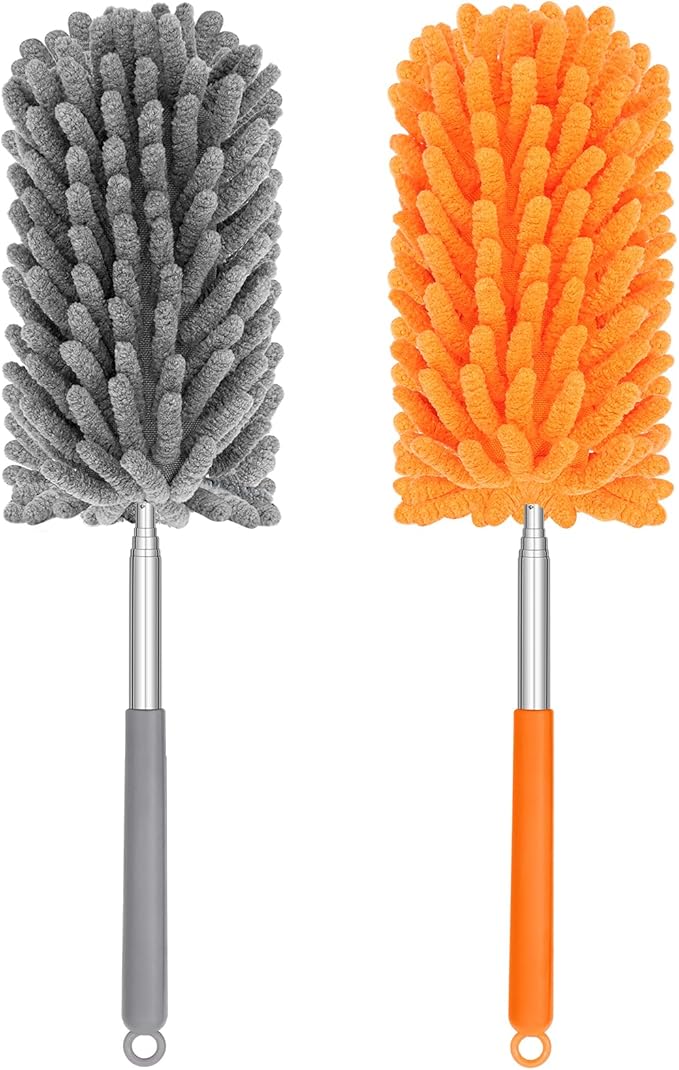 Mini Duster for Cleaning, 360° Bendable Hand Dusters by TIMIVO