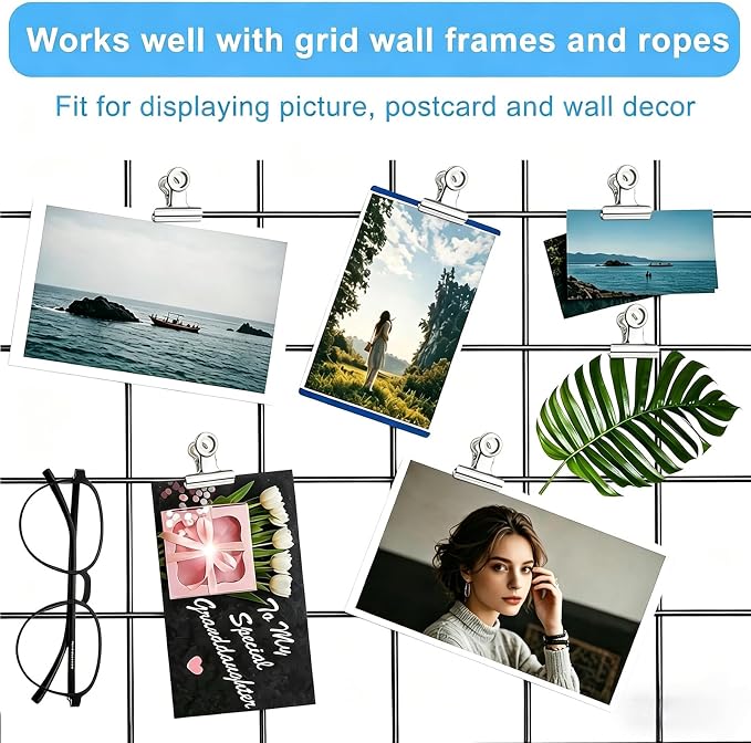 60 Pcs Metal Bulldog Clips, Tiny Metal Binder Paper Clips - Image 6