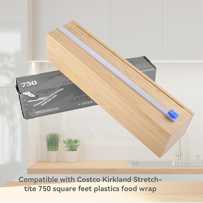 Plastic Wrap Dispenser with Cutter - Image 4