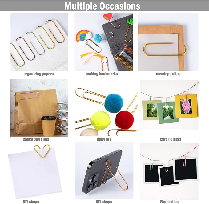 4 Inch Large Paper Clips - Image 6