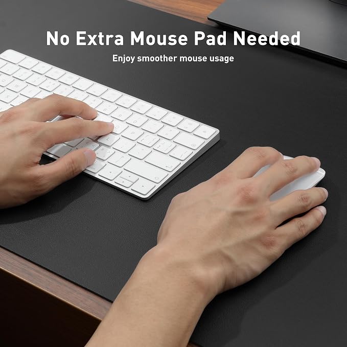 Aothia Non-Slip Waterproof PU Leather Desk Pad Protector - Image 4