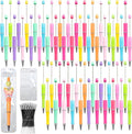 150 Pieces DIY Beadable Pen Kit – 50 Plastic Ballpoint Pens by DASTTUIS