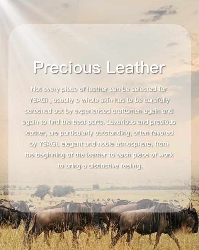 YSAGi Genuine Leather Desk Mat, 31.5"x15.8" Leather Desk Mat, Office Desk Pad - Image 8