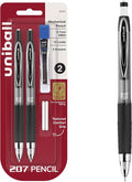 uniball™ 207 Mechanical Pencil Starter Kit, HB #2, 2 Pack by uni-ball