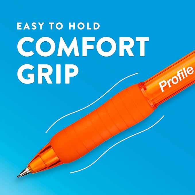 Paper Mate Profile Mechanical Pencils, 0.7 mm, HB #2 Lead, 8 Assorted Barrel - Image 2