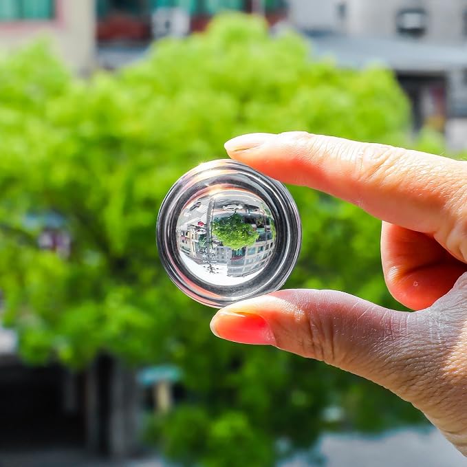 2pcs 1.6inch Crystal Dome Magnifying Paperweight, Reading Magnifier Glass Paper - Image 6