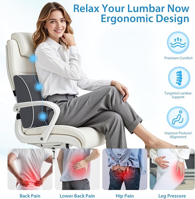 SweetSlubr Large Lumbar Support Pillow - Image 2