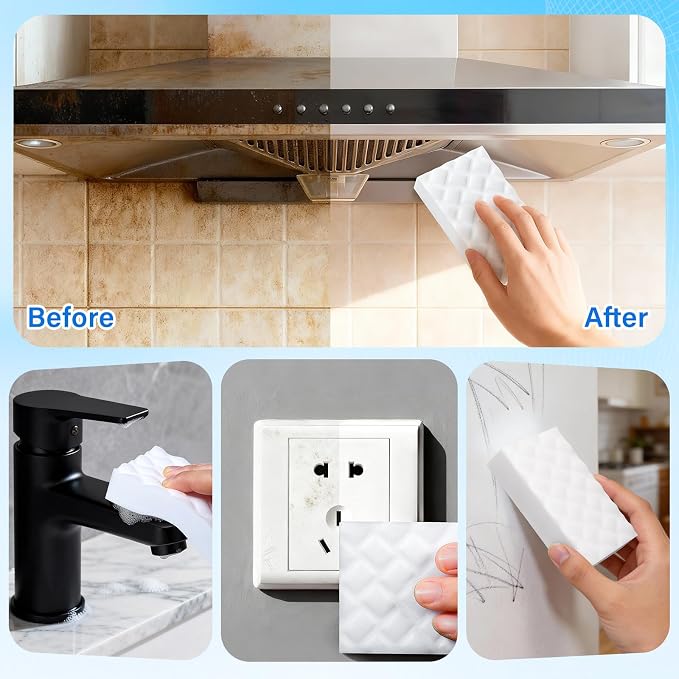 Magic Sponges Cleaning Eraser, Cleaning Supplies - Image 6