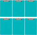 Trade Quest Plastic Clipboard Opaque Color Letter Size Low Profile Clip by Trade+Quest+Global+Corp