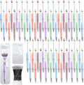 300 Pieces DIY Beadable Pen Kit – 100 Plastic Ballpoint Pens by DASTTUIS