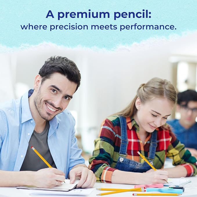 Rosmonde Pencils Bulk 5000 Pack, Pre Sharpened #2 HB, Pencils for - Image 9