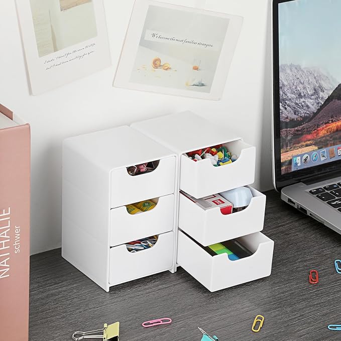 BTSKY 2 Pack Small Acrylic Storage Organizer - Image 5
