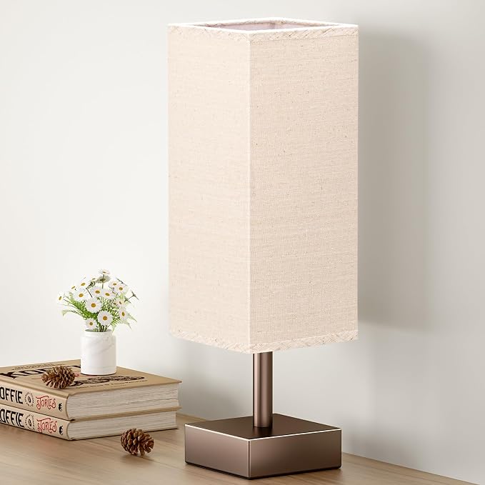 aooshine Brown Small Table Lamp by Aooshine