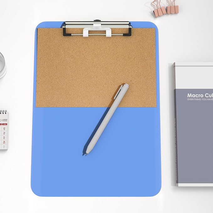Hongri Plastic Clipboard with Pen Holder, Nurses and Women, Low Profile Clip - Image 7