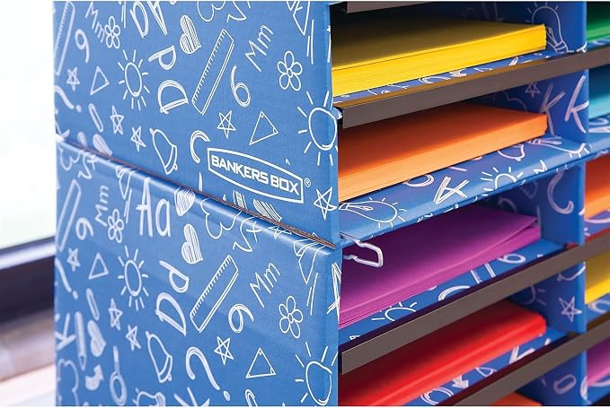 Bankers Box Classroom Collection 10-Compartment Mail Sorters, 19.5" x 12.375" - Image 7