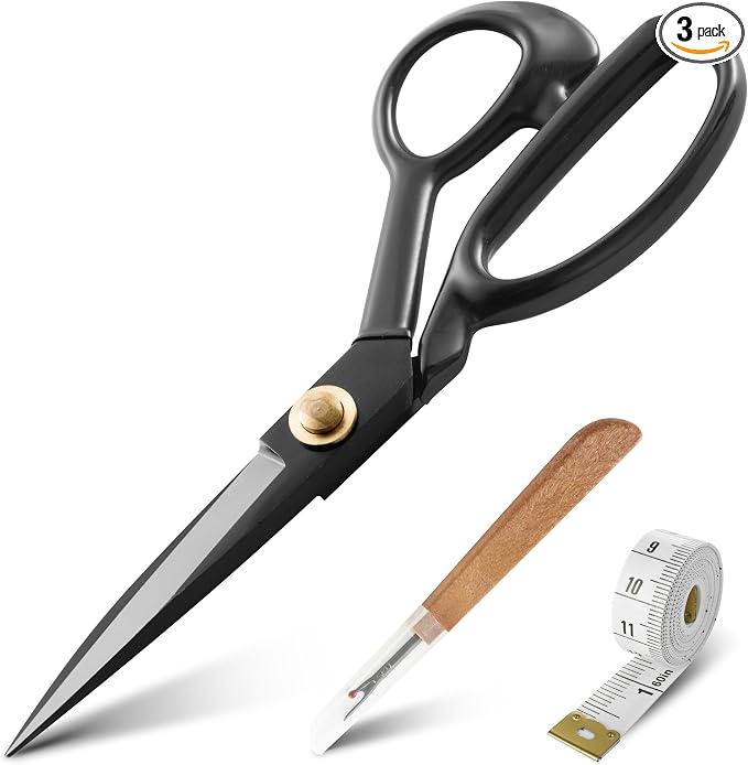 Fabric Scissors, Heavy Duty 8 inch Sewing Scissors by HILITING