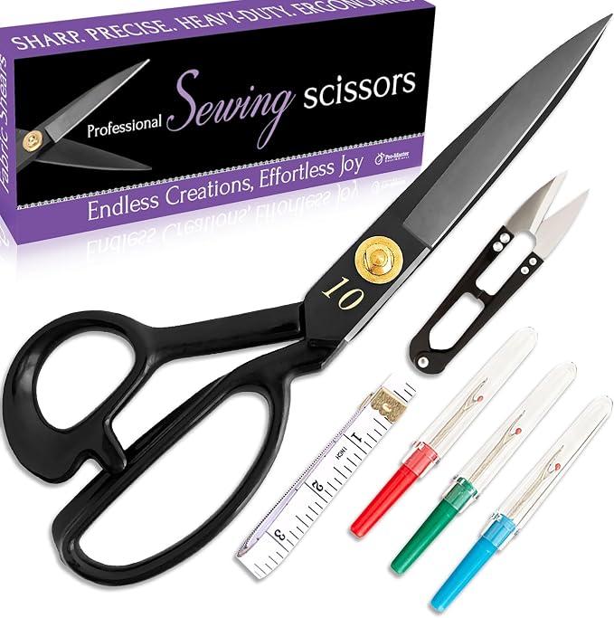 Professional 10 Inch Sewing Scissors by Pro-Master