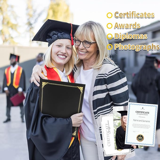 25 Packs Certificate Holders, Diploma Holders, Certificate Folders - Image 5