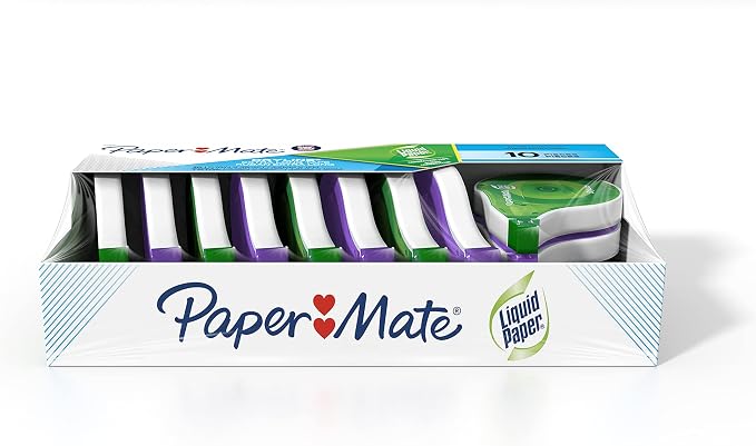 Paper Mate Liquid Paper DryLine Extra Long Tapes, Teacher Supplies, College by PaperMate