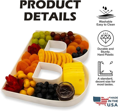 10" Reusable Plastic Box Form Tray Display - Image 2