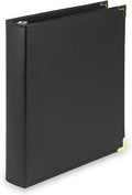 Samsill Classic Collection Leather 3 Ring Binder, Executive Presentation by Samsill