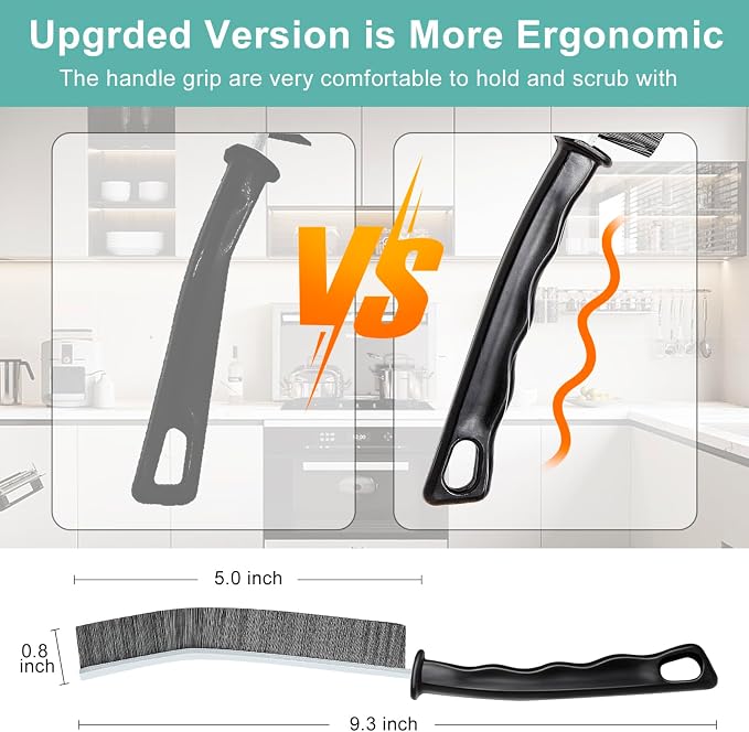 Crevice Cleaning Brush，Hard-Bristled Grout Brush，2026 New Multifunctional Gap - Image 5