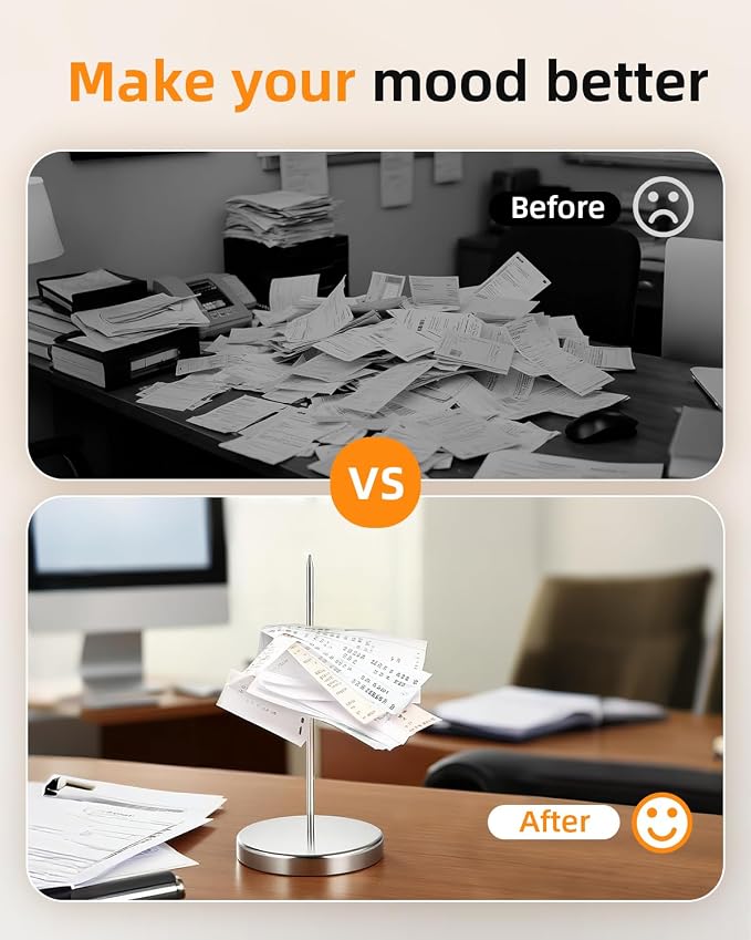 4 Pcs Desk Receipt Holder - Image 2