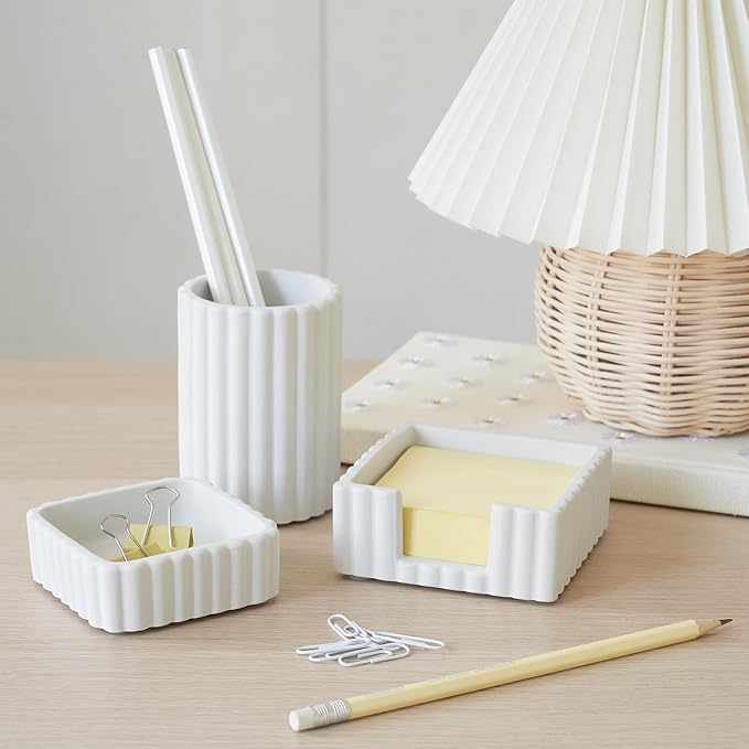 Aesthetic Desk Organizer Set of 3 - Image 2