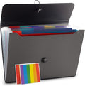 Nicfaec Expanding File Folder, File Organizer, 13 Pockets, File Organizer by Nicfaec