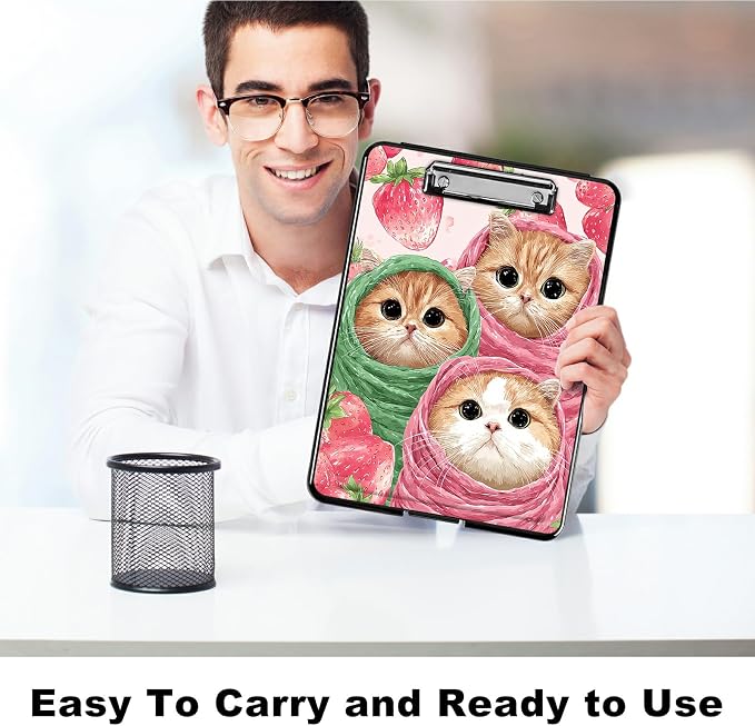 Heavy Duty Storage Clipboard, Slim Nursing Clipboard - Image 6