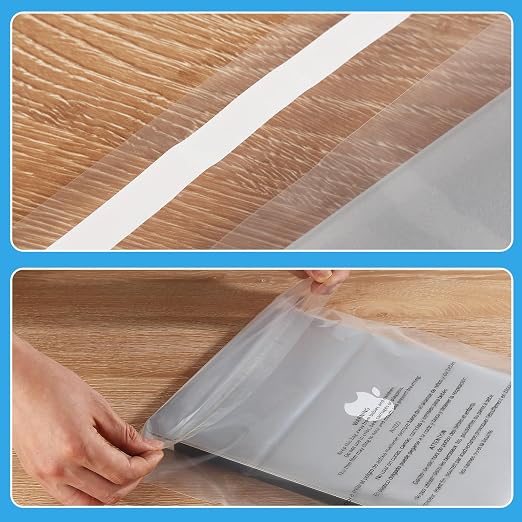 iMailer - 100 Pcs - 10" x 13" Clear Poly Bags - Image 4