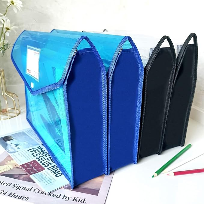 YoeeJob Plastic File Folders Legal Size Expandable Document Folder - Image 7