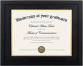 upsimples 11x14 Diploma Frame Certificate Degree Document Frame by upsimples