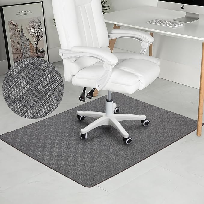 Chair Mat for Hardwood & Tile Floor, Anti Slip, Floor Protector for Home Office by RccugmatS