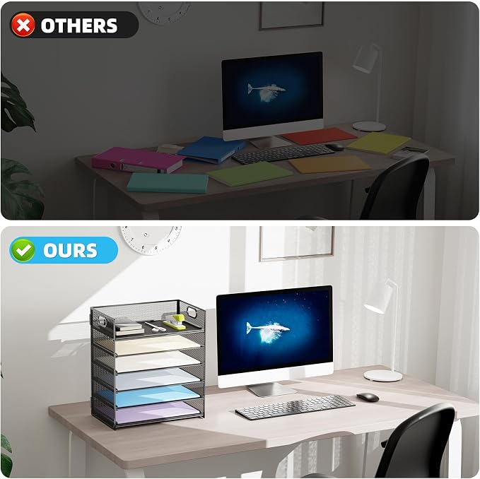 Marbrasse 2 Pack Desk Organizer - Image 4