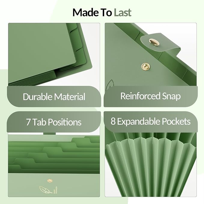 Sooez File Folders Organizer, Folders - Image 3