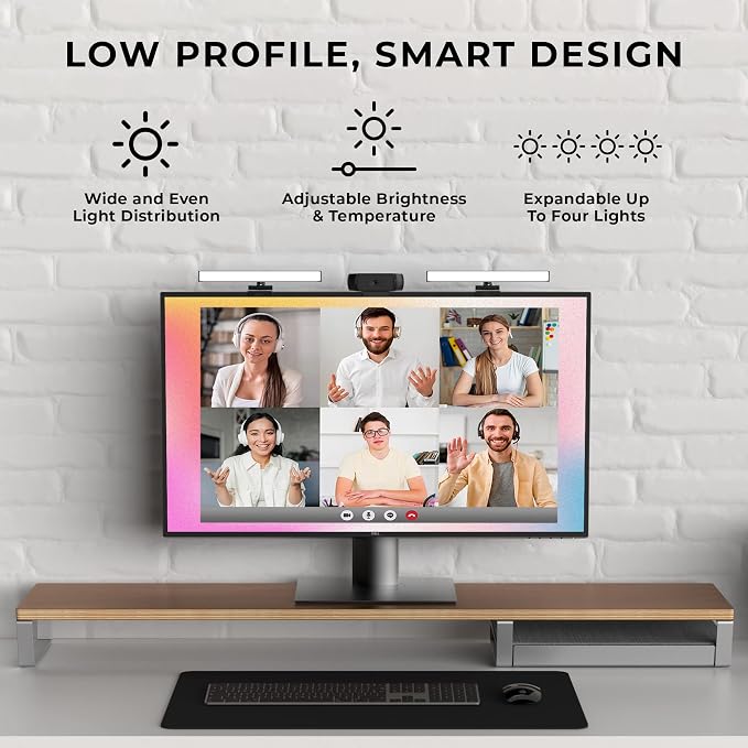 HumanCentric Video Conference Lighting, Add-On Only Light - Image 4