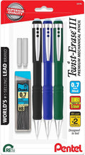 Pentel Twist Erase III Mechanical Pencil 0.7mm by PentelofAmerica