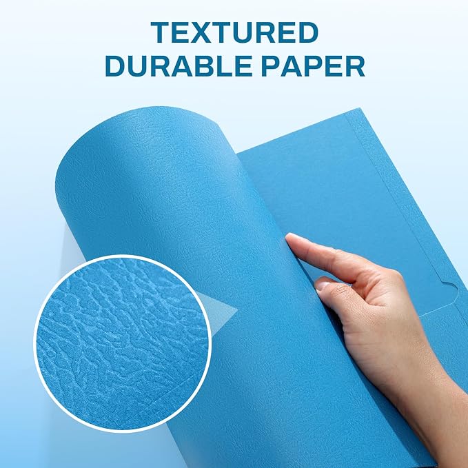 SUNEE Two Pocket Folders, 100 Pack File Folders - Image 3